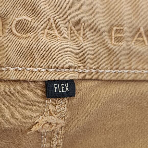 AMERICAN EAGLE EasyFlex Khaki Denim Pants, Men's 30x32 - Picture 8 of 11